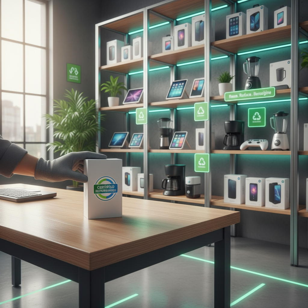 A Ascensão do 'E-commerce Circular': Marketplaces Lançam Selos de Produtos Recondicionados e Usados