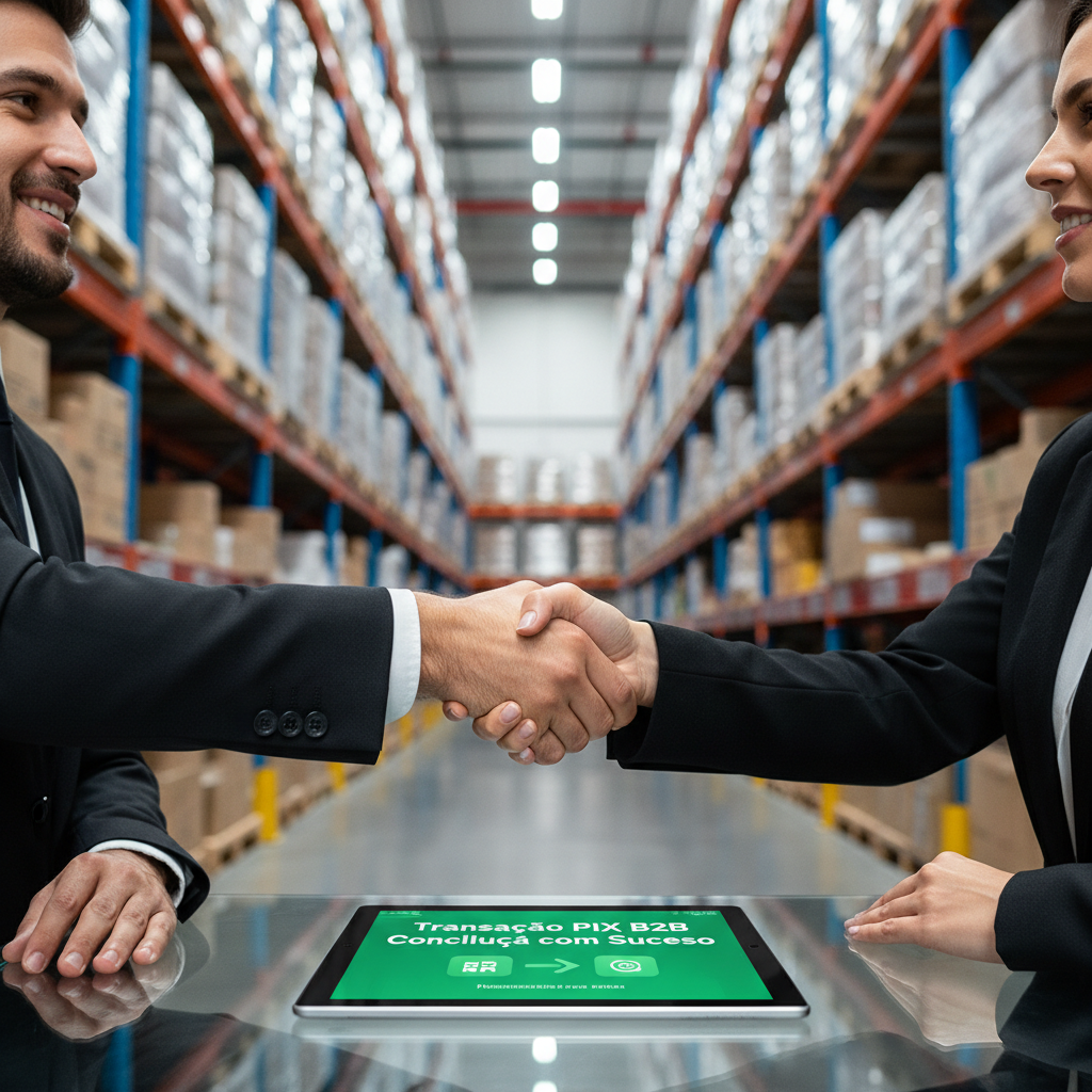 Pix Parcelado B2B: Lançamento de Linhas de Crédito Instantâneas para Compra de Estoque Impulsiona PMEs no E-commerce