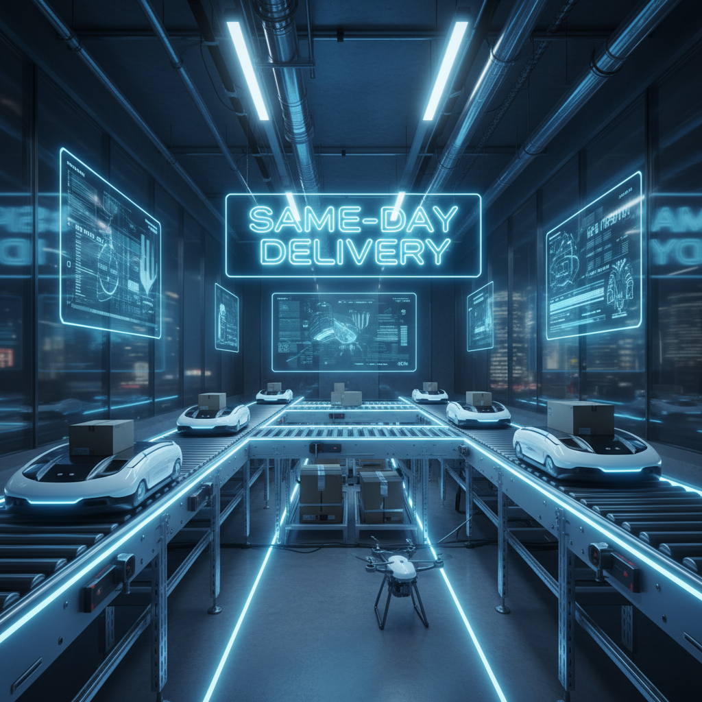 Amazon Brasil Acelera 'Same-Day Delivery' em 10 Capitais com Micro-Hubs Robotizados