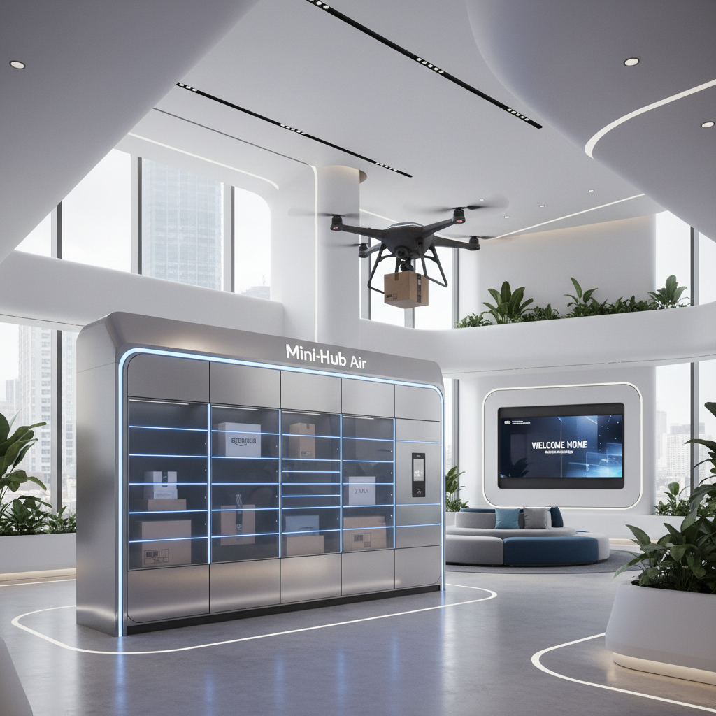 A Guerra da Última Milha: Marketplaces Investem em 'Mini-Hubs' em Condomínios Residenciais de Alto Padrão