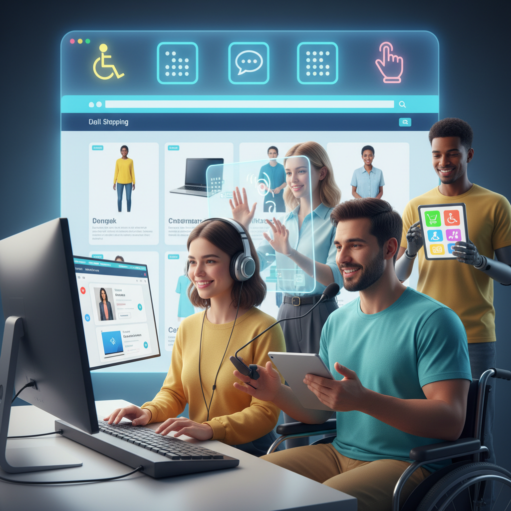 A Busca pelo 'Consumidor Invisível': Marketplaces Investem em Ferramentas de Acessibilidade para Pessoas com Deficiência