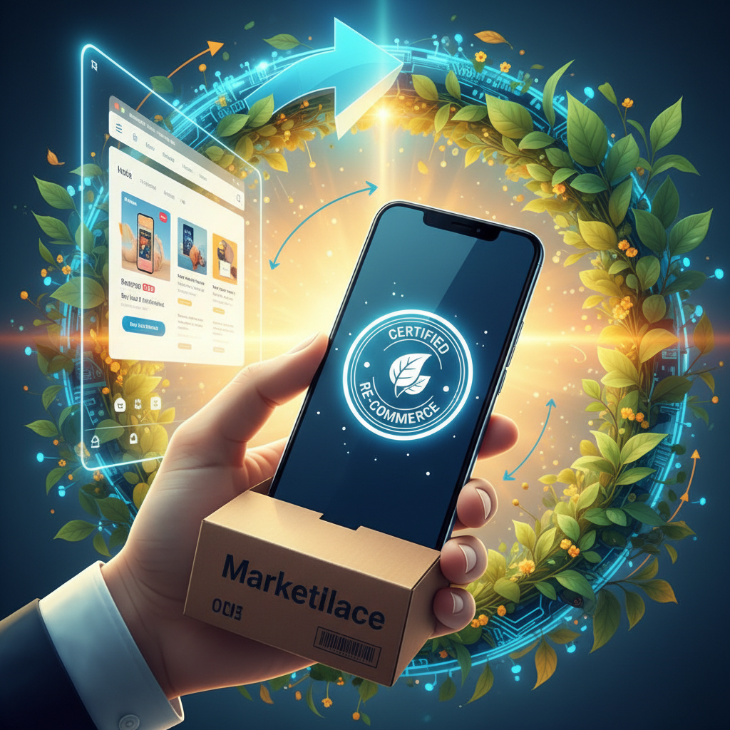 Crescimento do 'Re-Commerce' (Venda de Usados) no E-commerce: Marketplaces Lançam Plataformas Dedicadas e Certificadas
