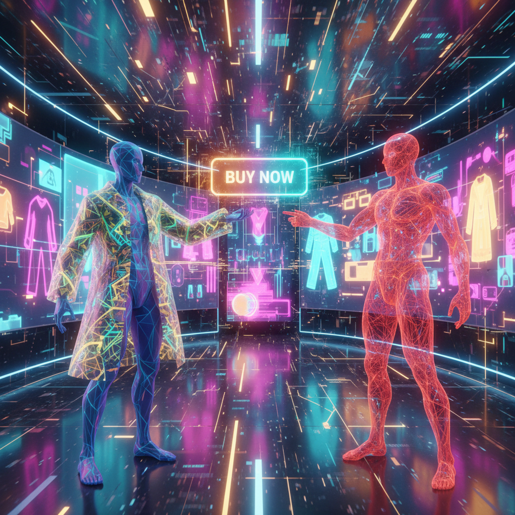 A Ascensão do 'Social Commerce' 3D: Marketplaces Investem em Lojas Virtuais Imersivas e Avatares para Vendas