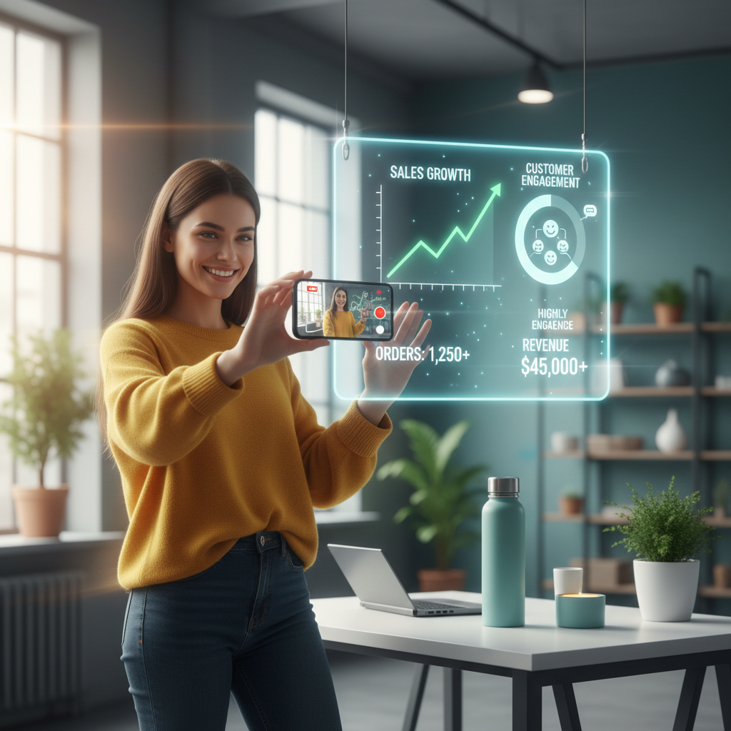 A Ascensão do 'Micro-Influencer Seller': Marketplaces Lançam Ferramentas de Conteúdo Exclusivas para Vendedores com Pequena Audiência