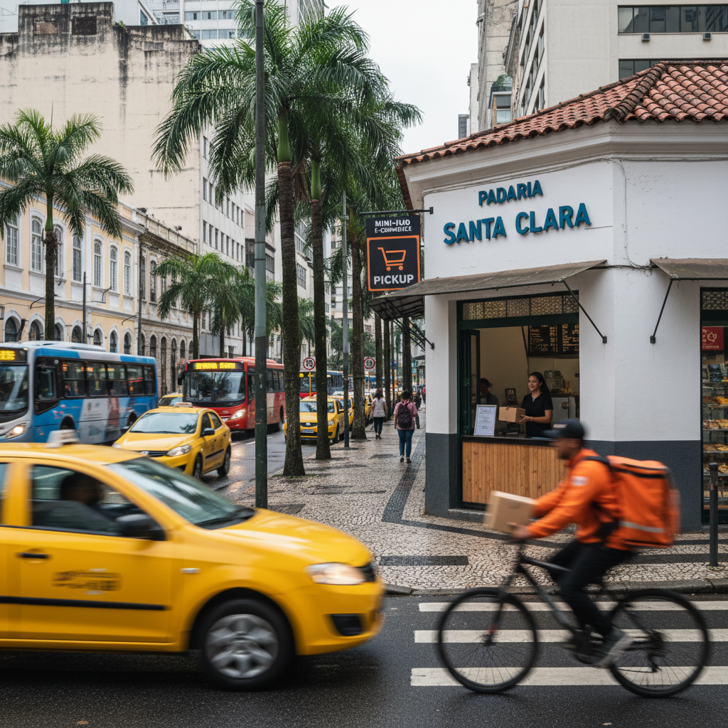 A Ascensão dos 'Mini-Hubs' Urbanos: Marketplaces Usam Lojas de Bairro para Distribuição 'Same-Hour'