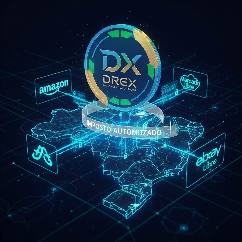 Governo Sinaliza Criptomoeda Brasileira (CBDC) para Pagamento de Impostos de Marketplaces Internacionais