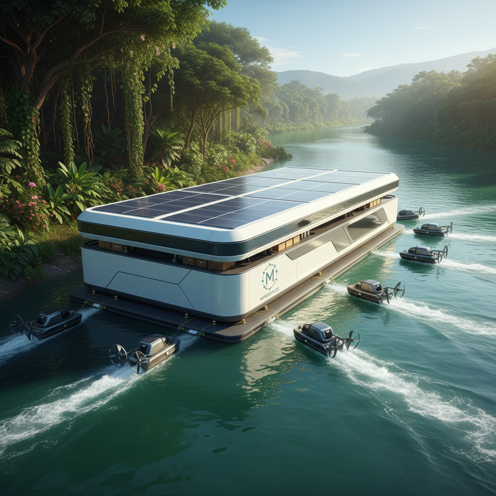 Logística 5.0: Marketplaces Investem em 'Mini-Hubs Flutuantes' para Entregas na Amazônia e Litoral Nordestino