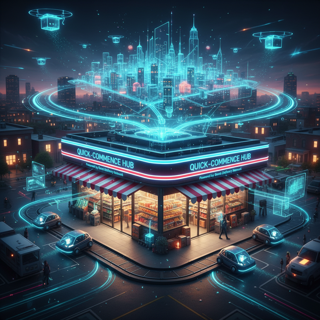 Crescimento Exponencial do 'Quick Commerce' Força Marketplaces a Adquirir Redes de Mercados Locais