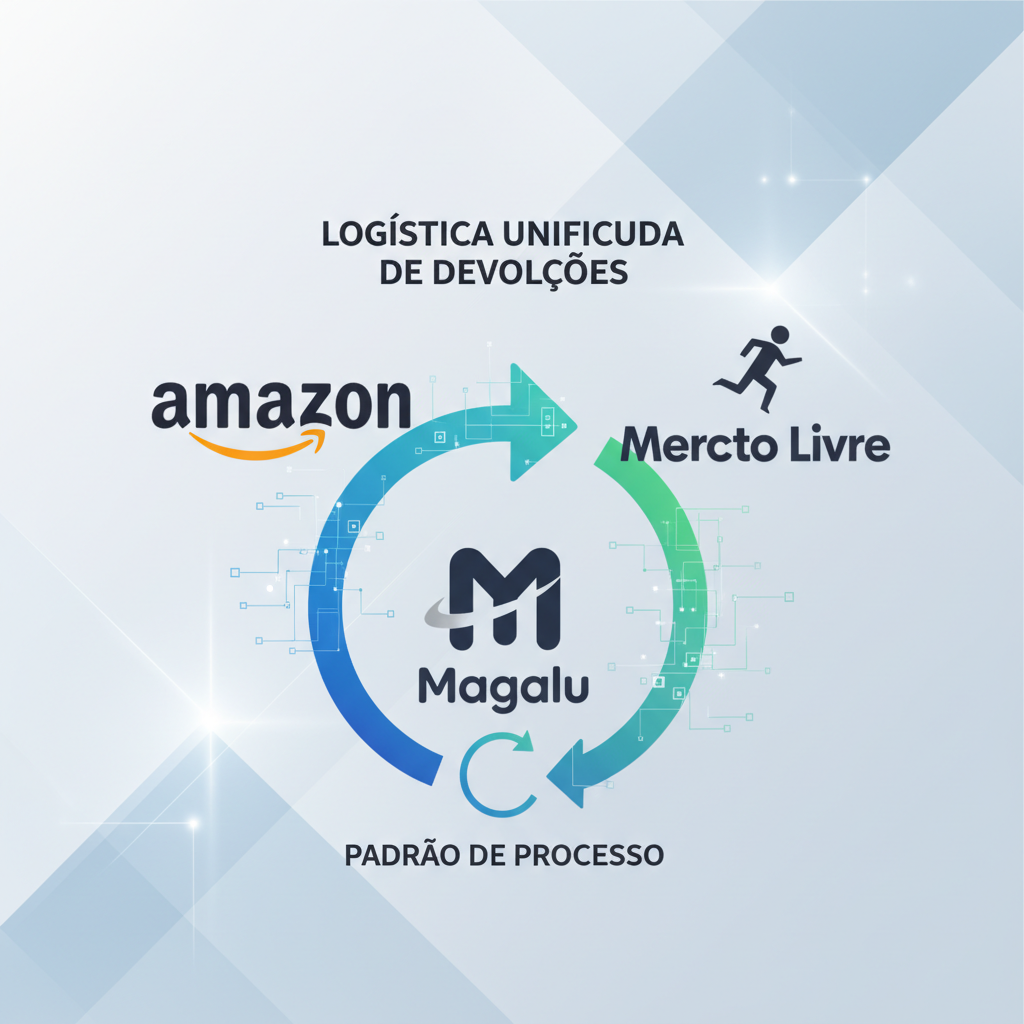 Amazon, Mercado Livre e Magalu Lançam Padrão Unificado de Devolução: Fim da 'Guerra' da Logística Reversa