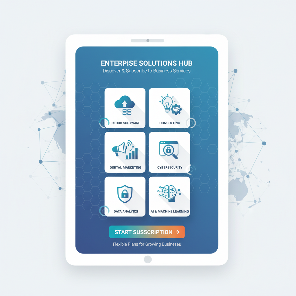 O Boom dos 'Marketplaces de Serviços' B2B: PMEs Agora Compram Soluções Digitais por Assinatura Online