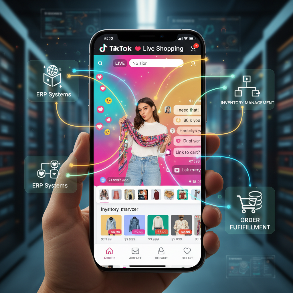 Crescimento Exponencial do Social Commerce: TikTok Shop Brasil Anuncia Integração Nativa com ERPs Nacionais