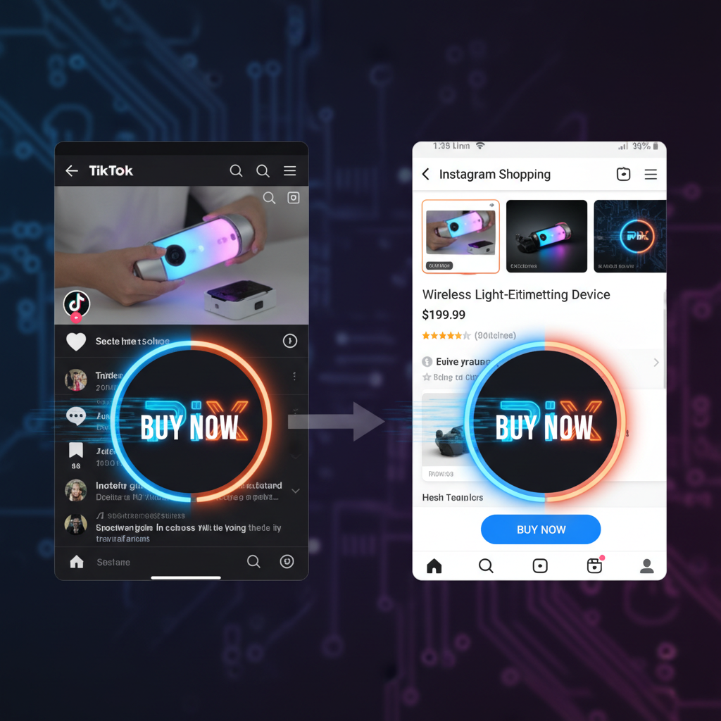 Boom do 'Social Commerce' 3.0: TikTok e Instagram Lançam Ferramentas de Pagamento Direto com PIX Automático