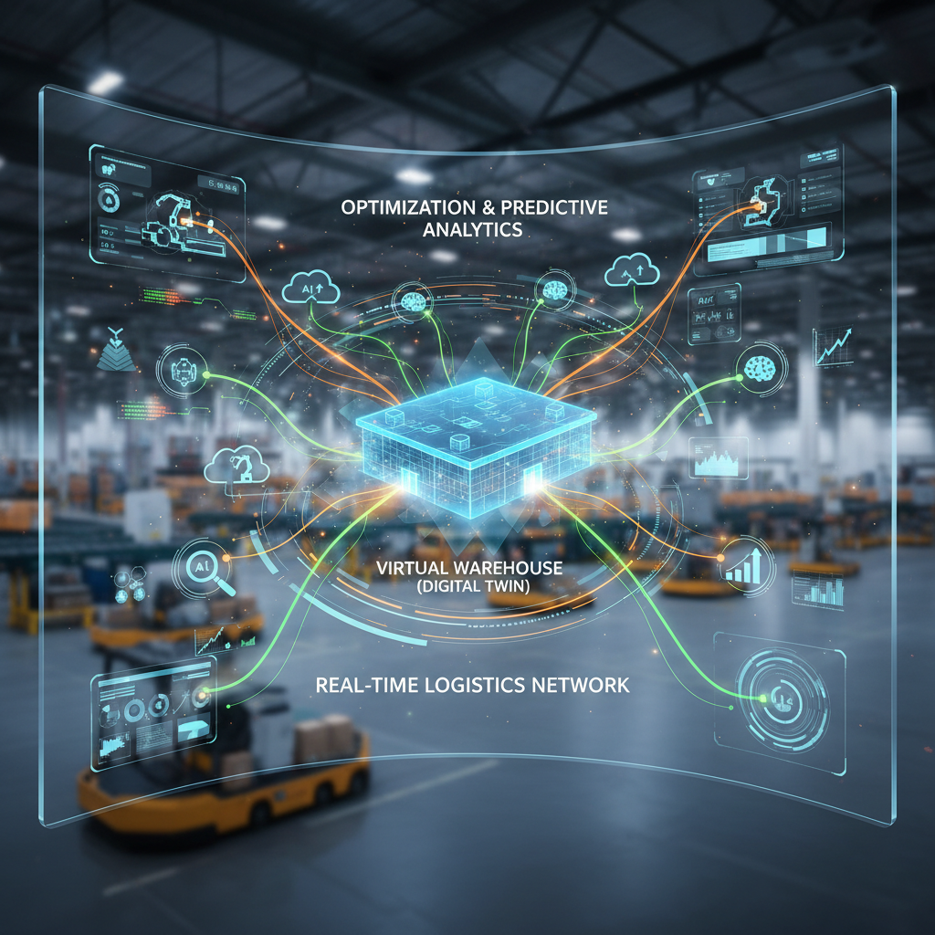 Marketplaces Adotam 'Gêmeos Digitais' para Otimizar Estoque e Previsão de Demanda em Tempo Real