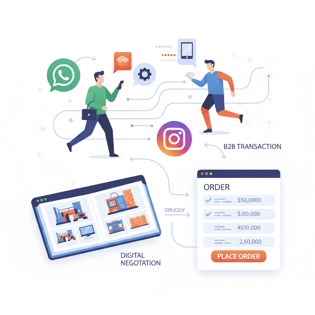 Social Commerce B2B Explode no Brasil: Plataformas de Vendas Diretas Via Redes Sociais Ganham Força entre Pequenas e Médias Empresas