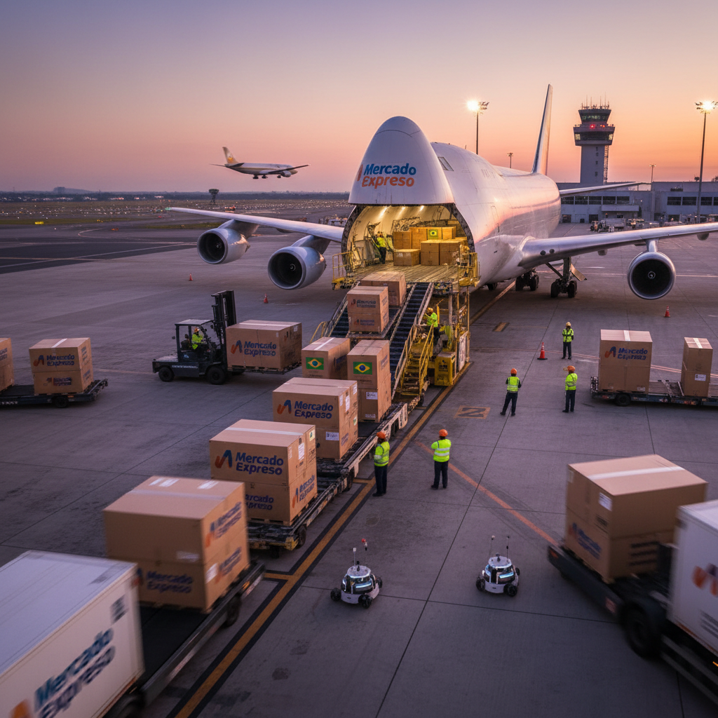 Logística Aérea Doméstica no E-commerce Bate Recorde: Crescimento de 35% Impulsionado por Centros de Distribuição Regionais