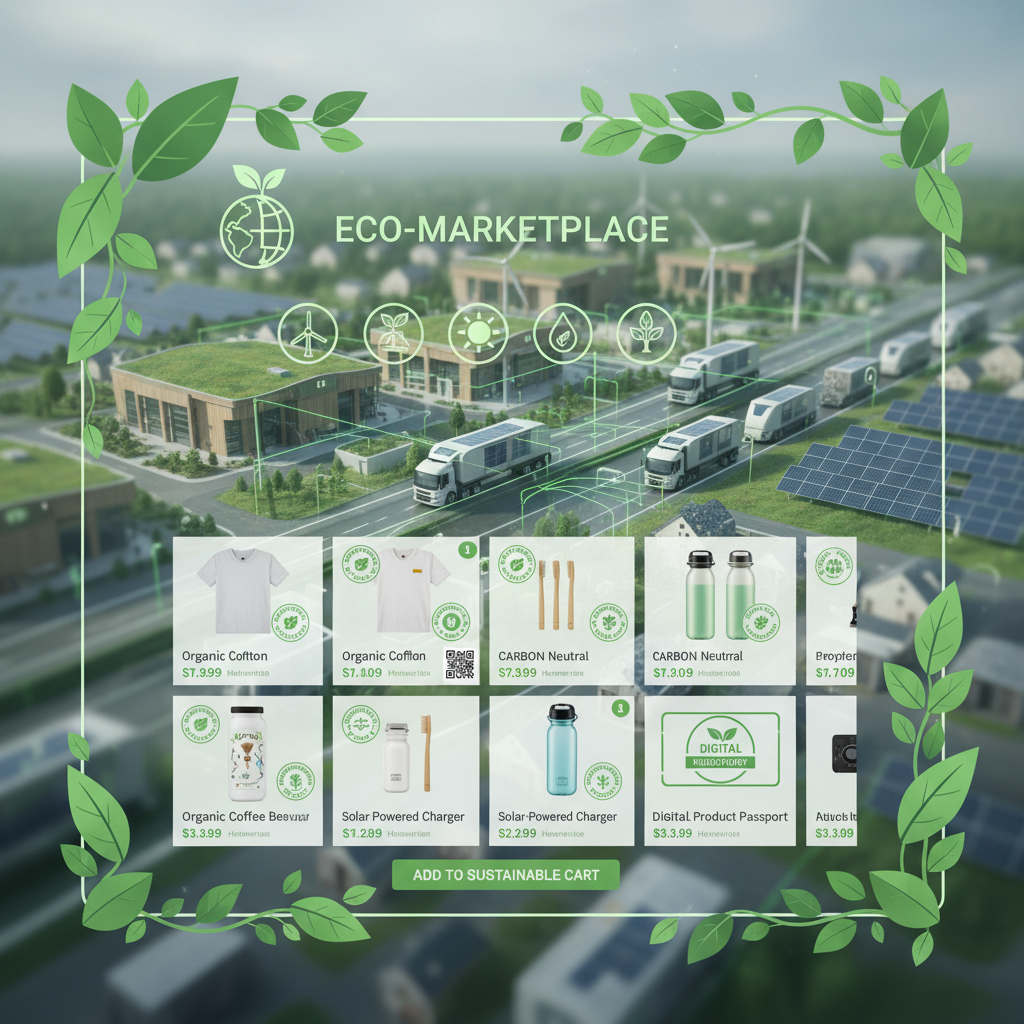 Crise Climática Acelera 'E-commerce Verde': Marketplaces Exigem Selos de Sustentabilidade e Rastreabilidade da Cadeia de Suprimentos