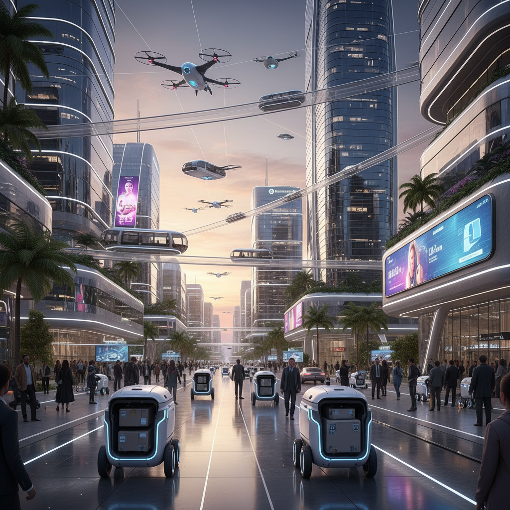 Robôs Autônomos e Drones na Última Milha: Testes Avançados de Entrega em Grandes Centros Urbanos Brasileiros