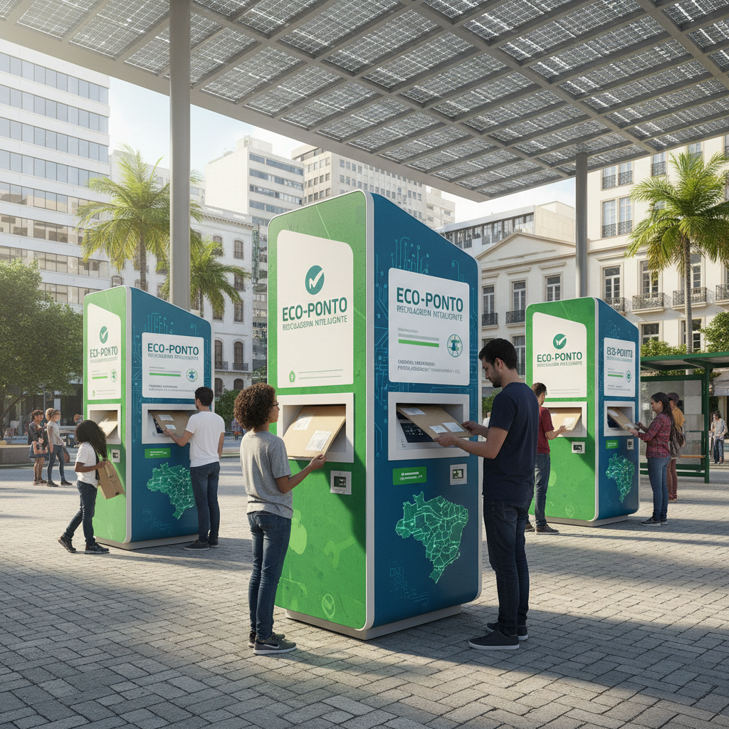 Logística Reversa 5.0: Marketplaces Lançam Rede Nacional de 'Eco-Pontos' para Descarte e Reuso de Embalagens