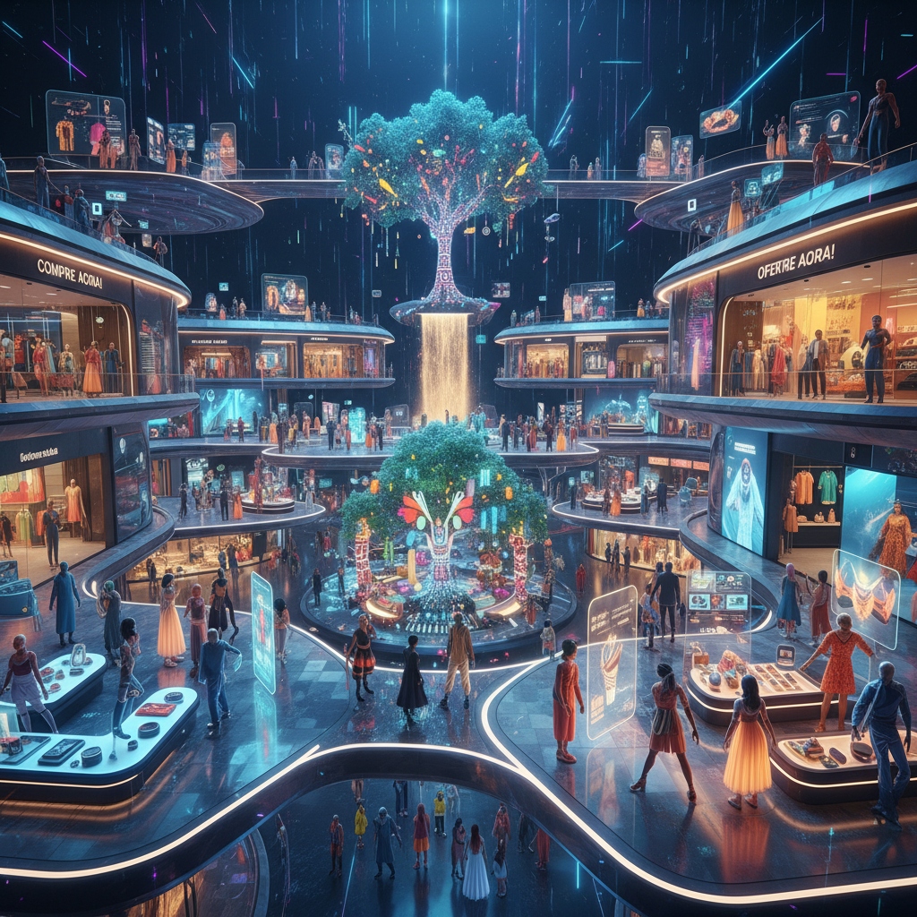 Metaverso e E-commerce: Grandes Marketplaces Brasileiros Anunciam Lojas Virtuais 3D com Experiência Imersiva