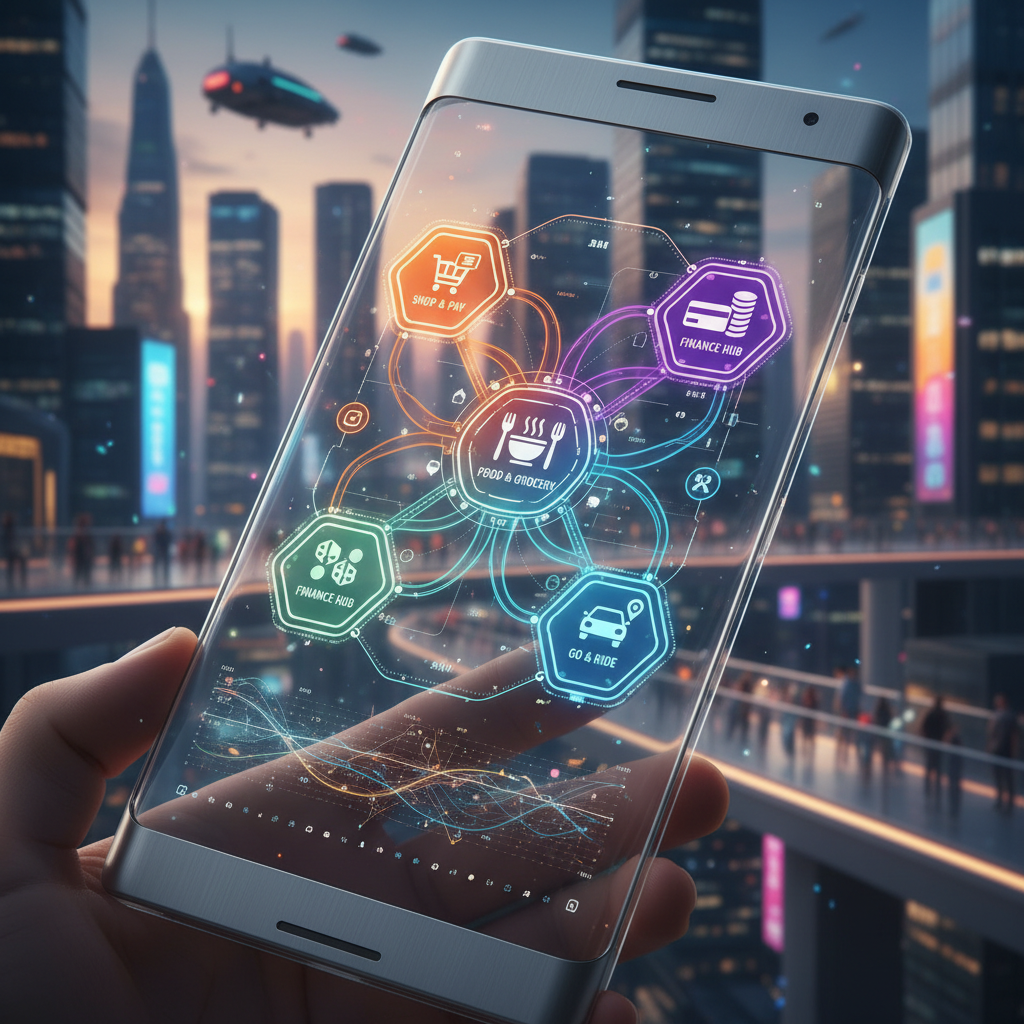 Ascensão dos 'Super Apps' Brasileiros: Marketplaces Integram Serviços Financeiros e de Entrega de Alimentos para Competir com Gigantes Asiáticos