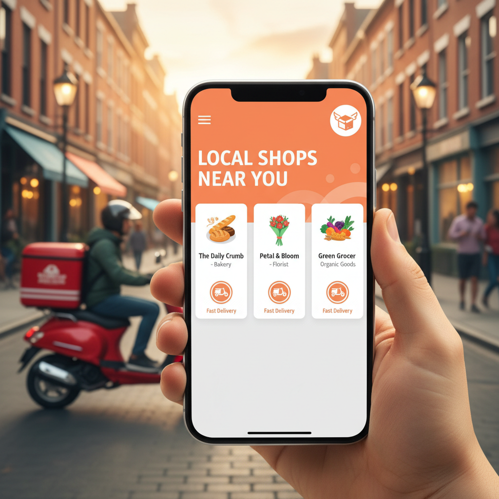 Personalização Hiperlocal: Marketplaces Lançam 'Vitrine de Bairro' com Entregas em 1 Hora e Produtos de Comércio Local