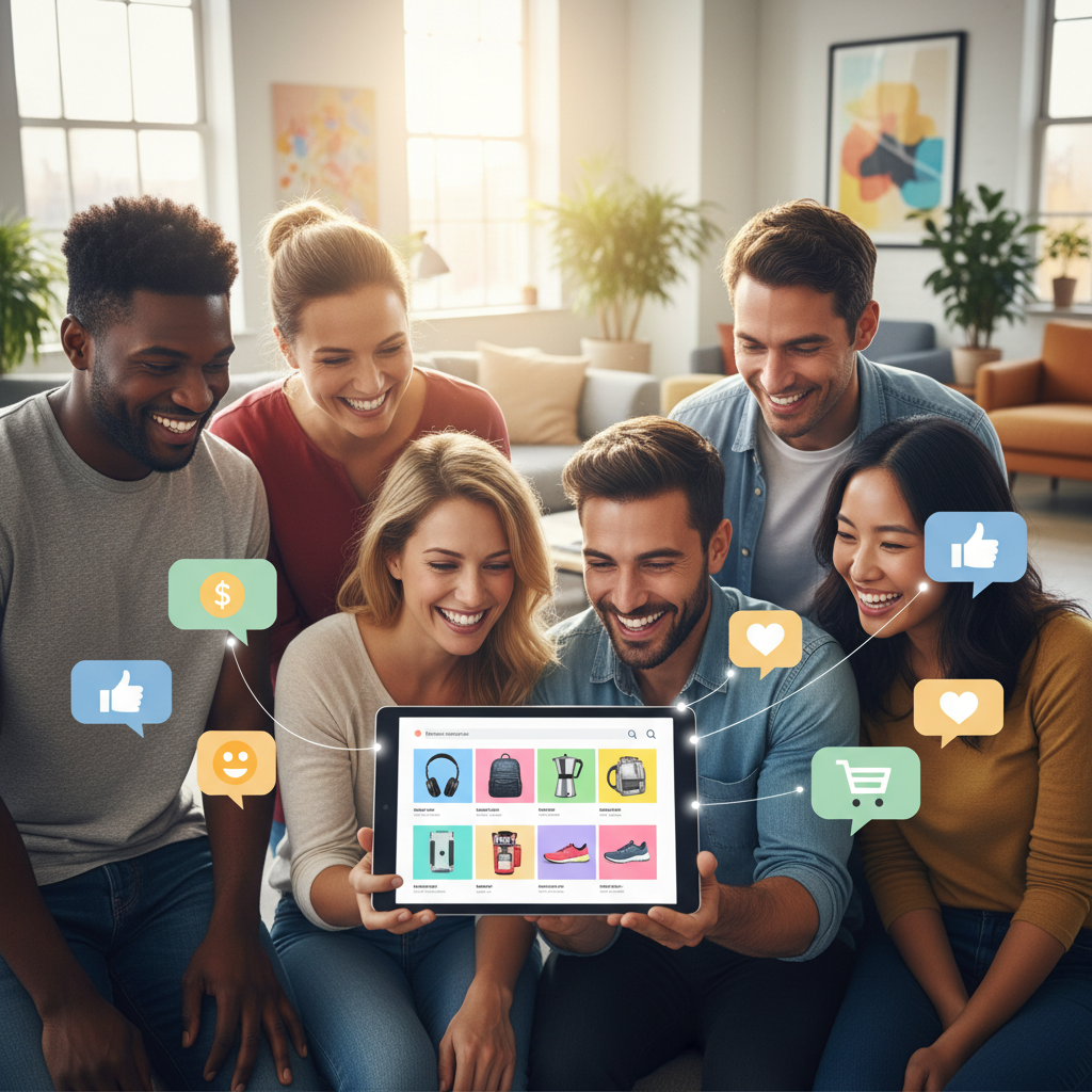 Ascensão do 'Community Commerce': Marketplaces Investem em Grupos e Fóruns de Compra Colaborativa