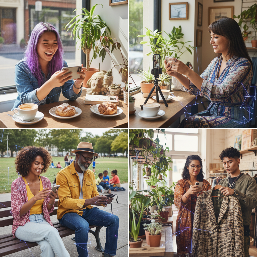 Micro-Influenciadores e IA: Marketplaces Apostam em Conteúdo Autêntico para Vendas Localizadas