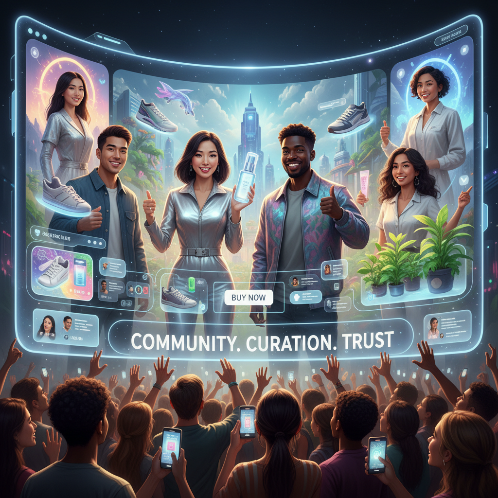 Ascensão do 'Creator Commerce': Influenciadores Lançam Marketplaces Próprios e Desafiam Grandes Varejistas