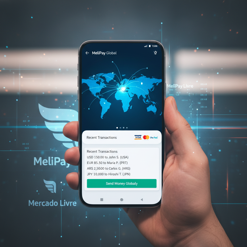 Mercado Livre Lança 'MeliPay Global': Pagamentos Internacionais Simplificados para Vendedores Brasileiros