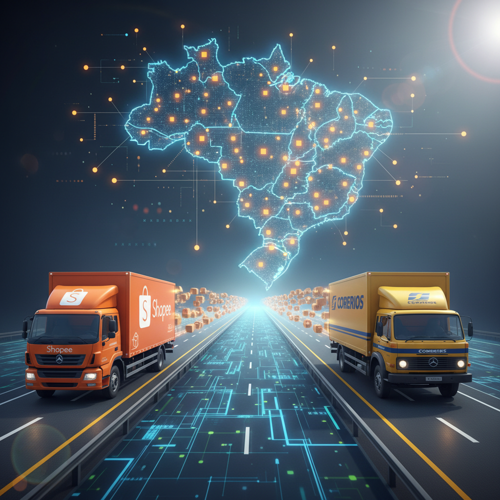 Shopee e Correios Anunciam Parceria Estratégica para Pontos de Coleta e Entrega: Impacto na Logística de Última Milha