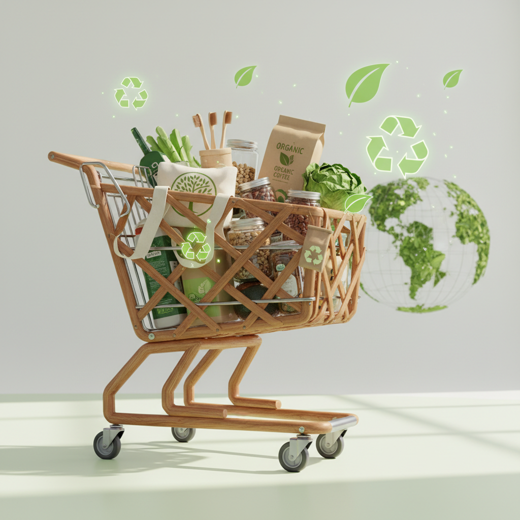 E-commerce Sustentável: Marketplaces Lançam Selo 'Eco-Friendly' e Filtros de Busca por Impacto Ambiental