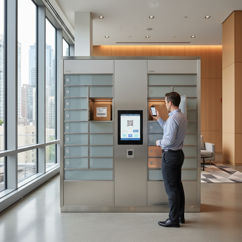 Expansão dos 'Lockers Inteligentes' em Condomínios e Estações de Metrô Revoluciona a Entrega de Última Milha