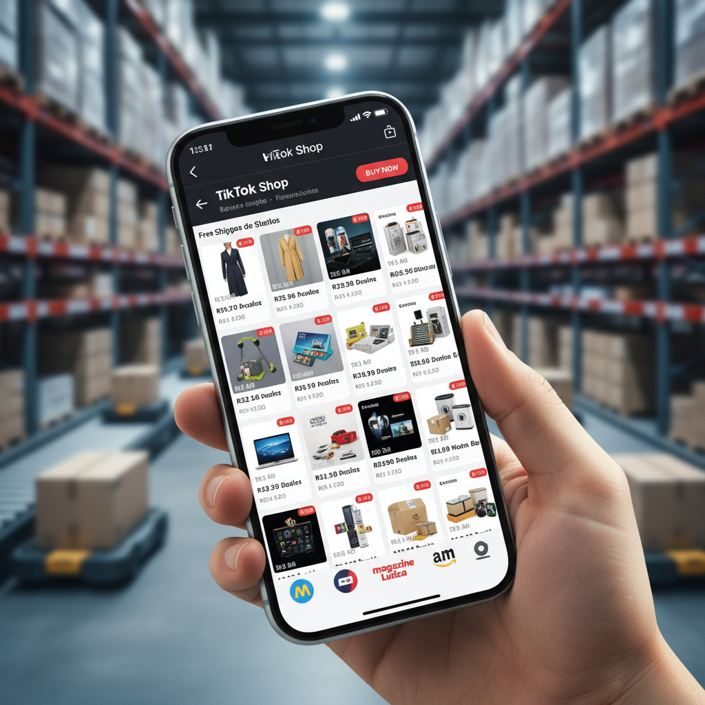 TikTok Shop Brasil Lança Integração Direta com Marketplaces Nacionais e Agita o Live Commerce