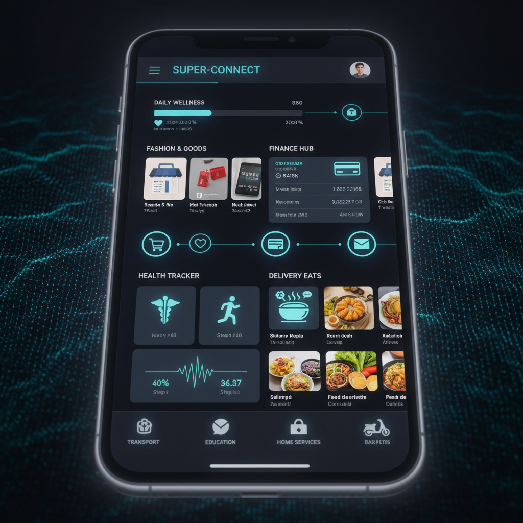 A Ascensão dos 'Super-Apps' Brasileiros: Marketplaces Integrando Serviços Financeiros e de Saúde