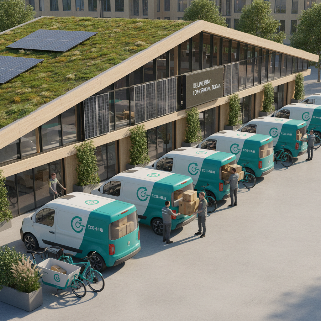 Sustentabilidade no Last Mile: Marketplaces Adotam Frota Elétrica e Embalagens Biodegradáveis em Massa