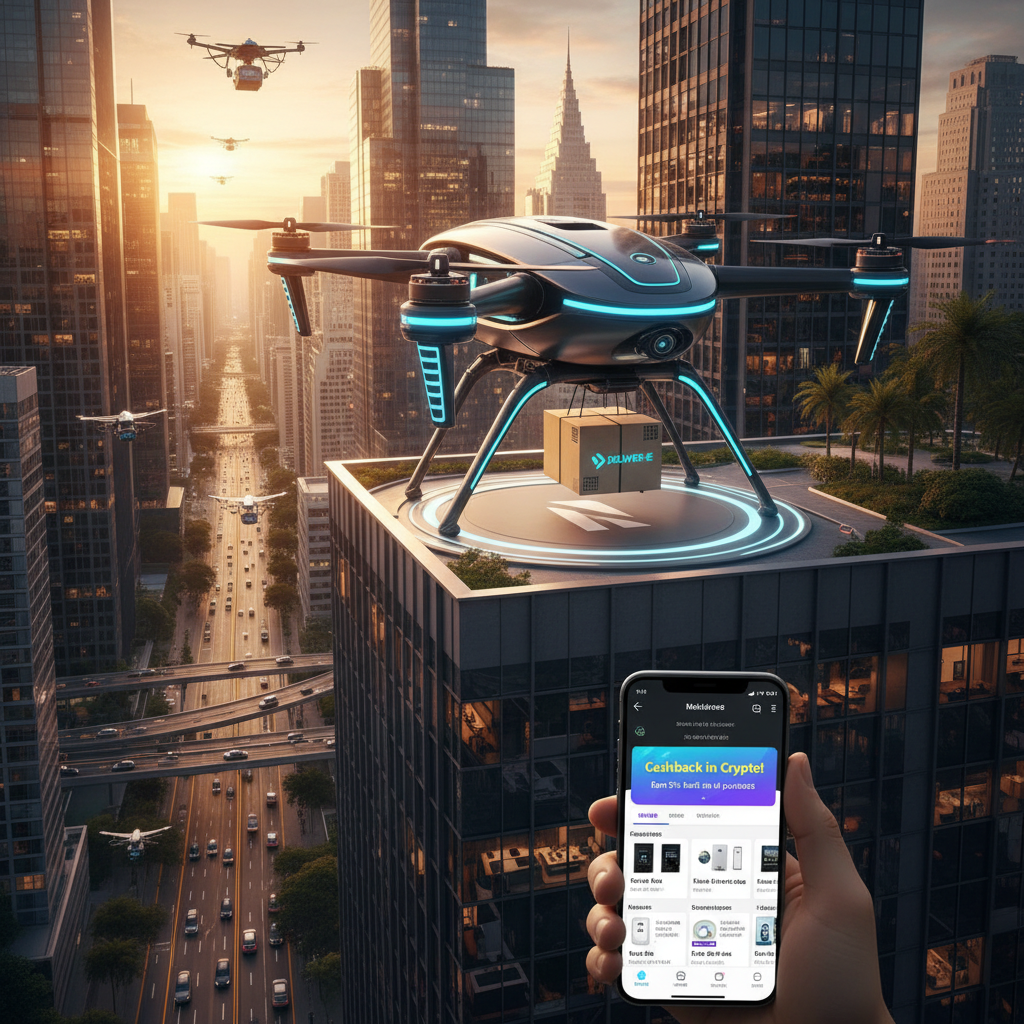 Marketplaces Lançam 'Assinatura Prime Plus' com Entregas por Drones e Cashback em Criptomoedas