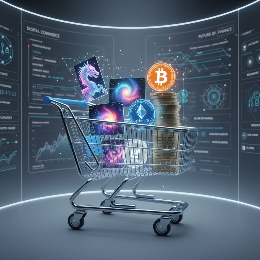 Criptomoedas e NFTs Chegam aos Marketplaces: Grandes Plataformas Anunciam Integração para Pagamentos e Colecionáveis Digitais