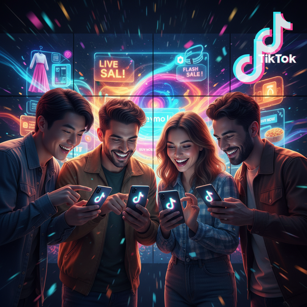 Boom do 'Social Commerce' no TikTok: Plataforma Lança Ferramentas Avançadas de Venda Direta e Integração com Marketplaces