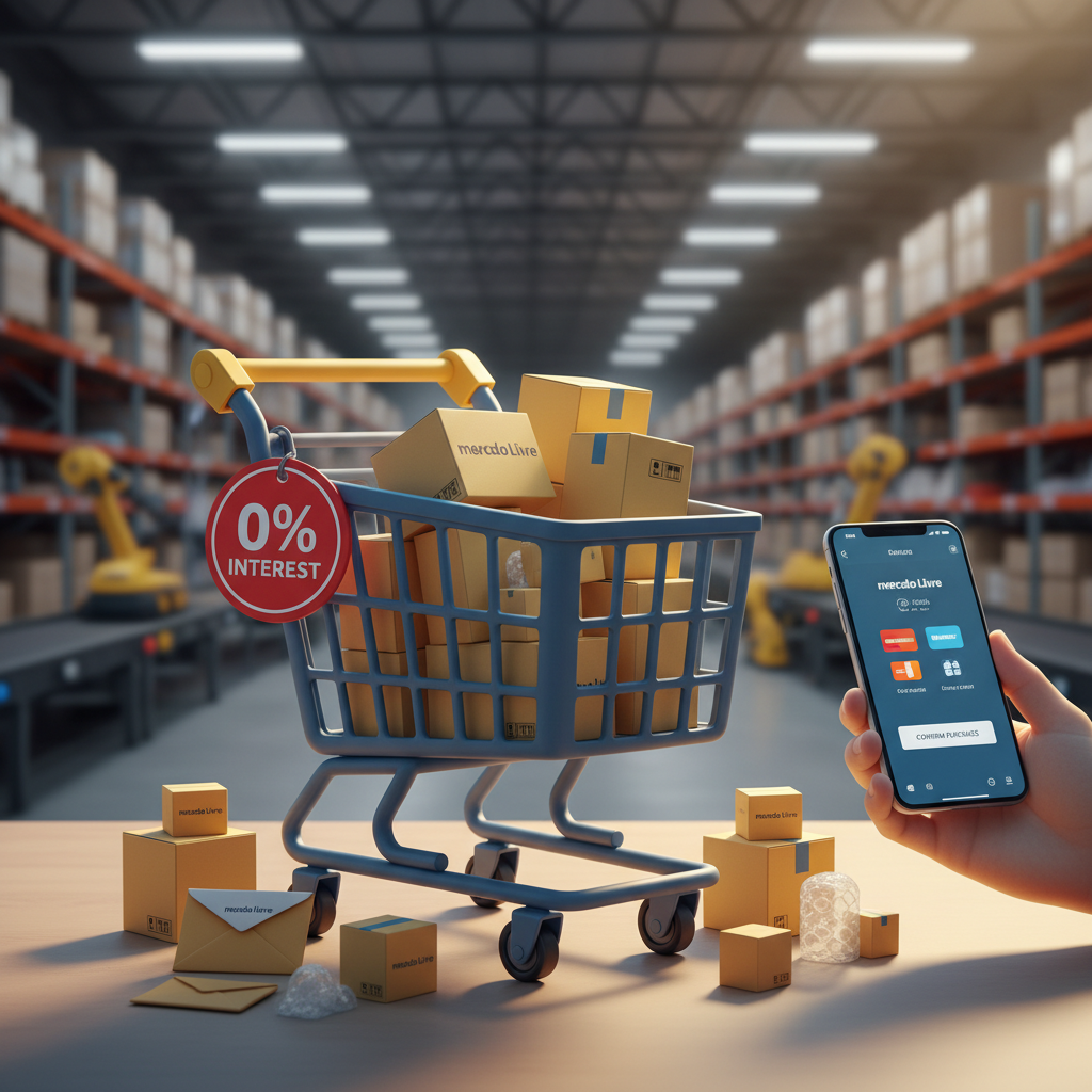 Mercado Livre Lança 'Meli Pay Parcelado' com Juros Zero para Pequenos Vendedores