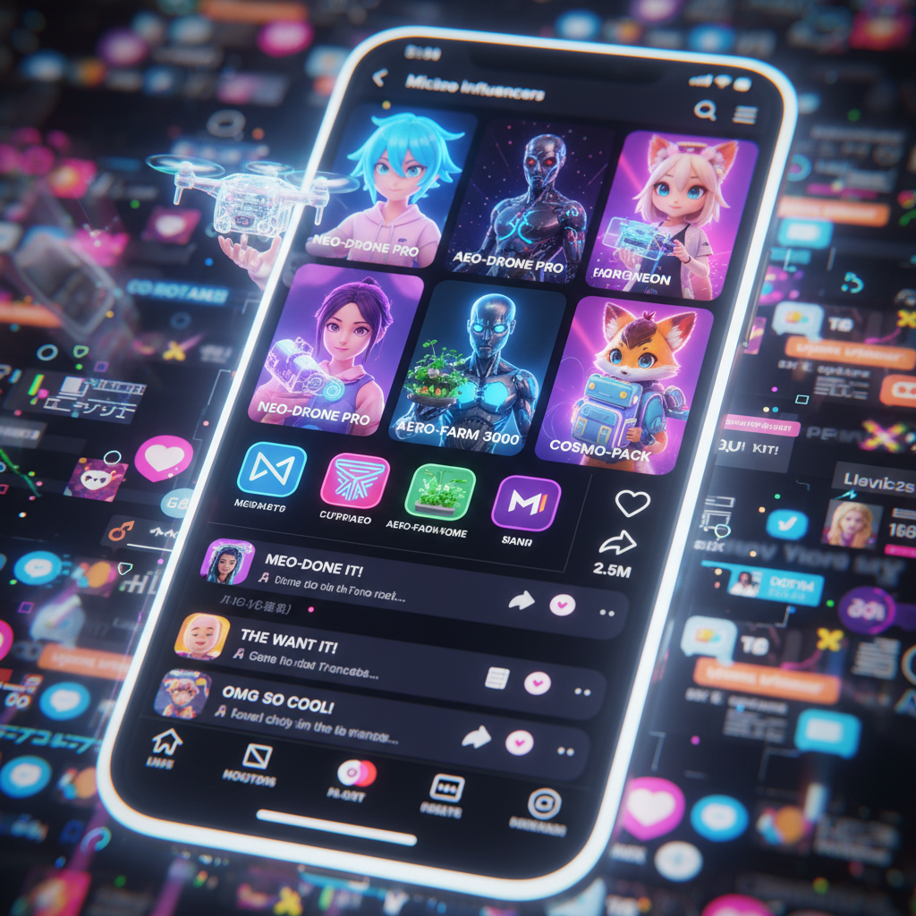 Social Commerce Explode com 'Micro-Influenciadores Virtuais' no TikTok e Kwai