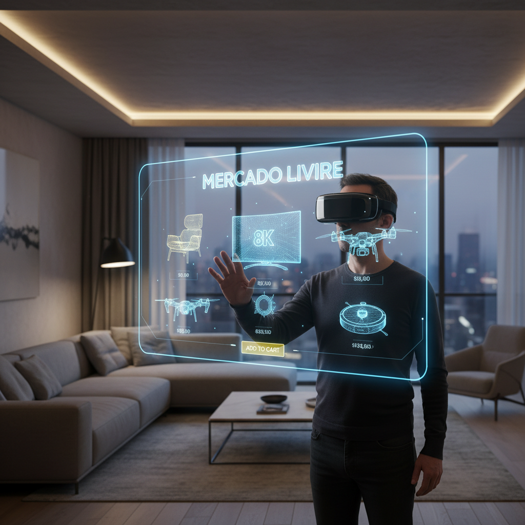 Mercado Livre Lança 'MeliVerse': Aposta em Experiência de Compra Imersiva em Realidade Mista