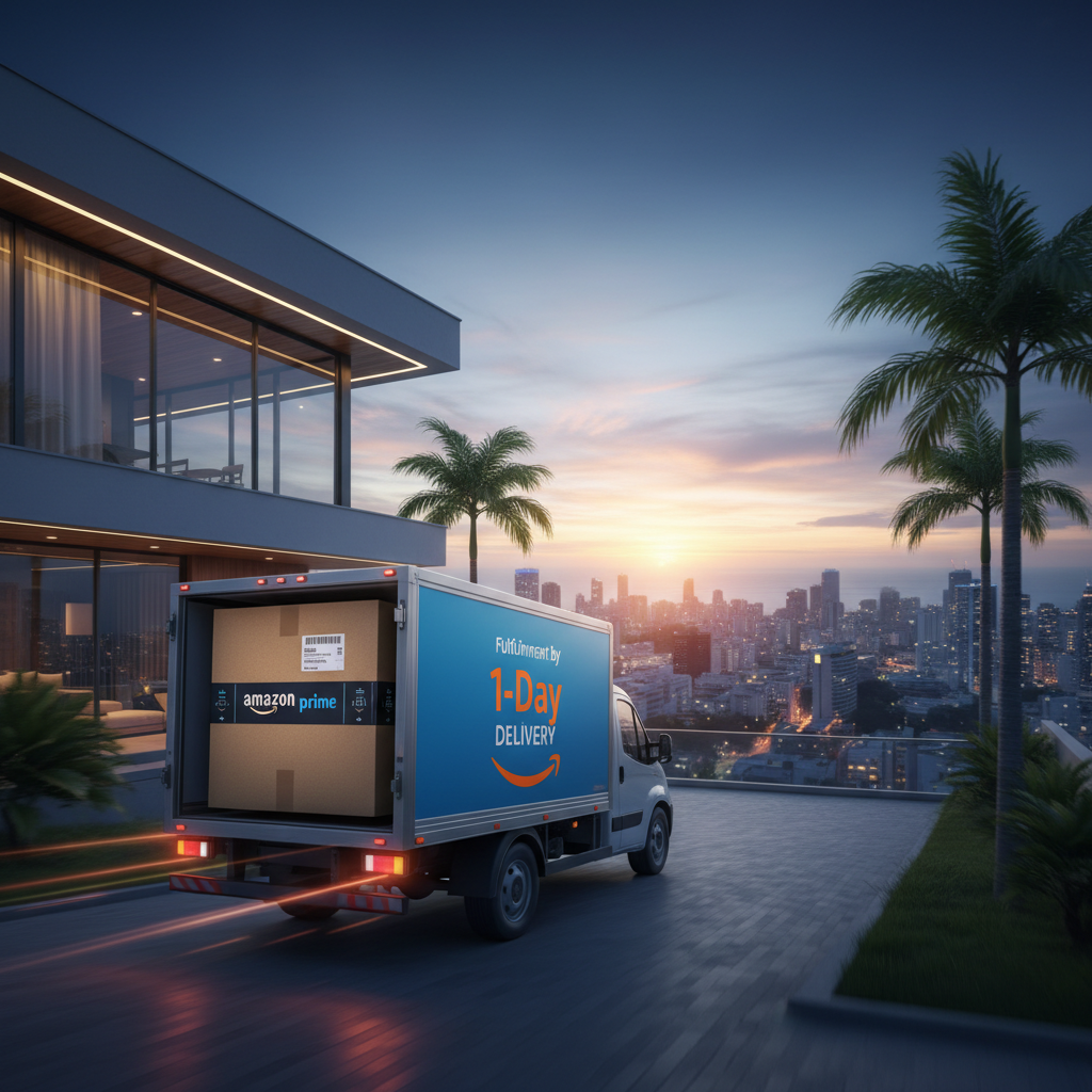 Amazon Brasil Anuncia 'Fulfilment by Amazon Prime': Entregas em 1 Dia Útil para Vendedores Parceiros