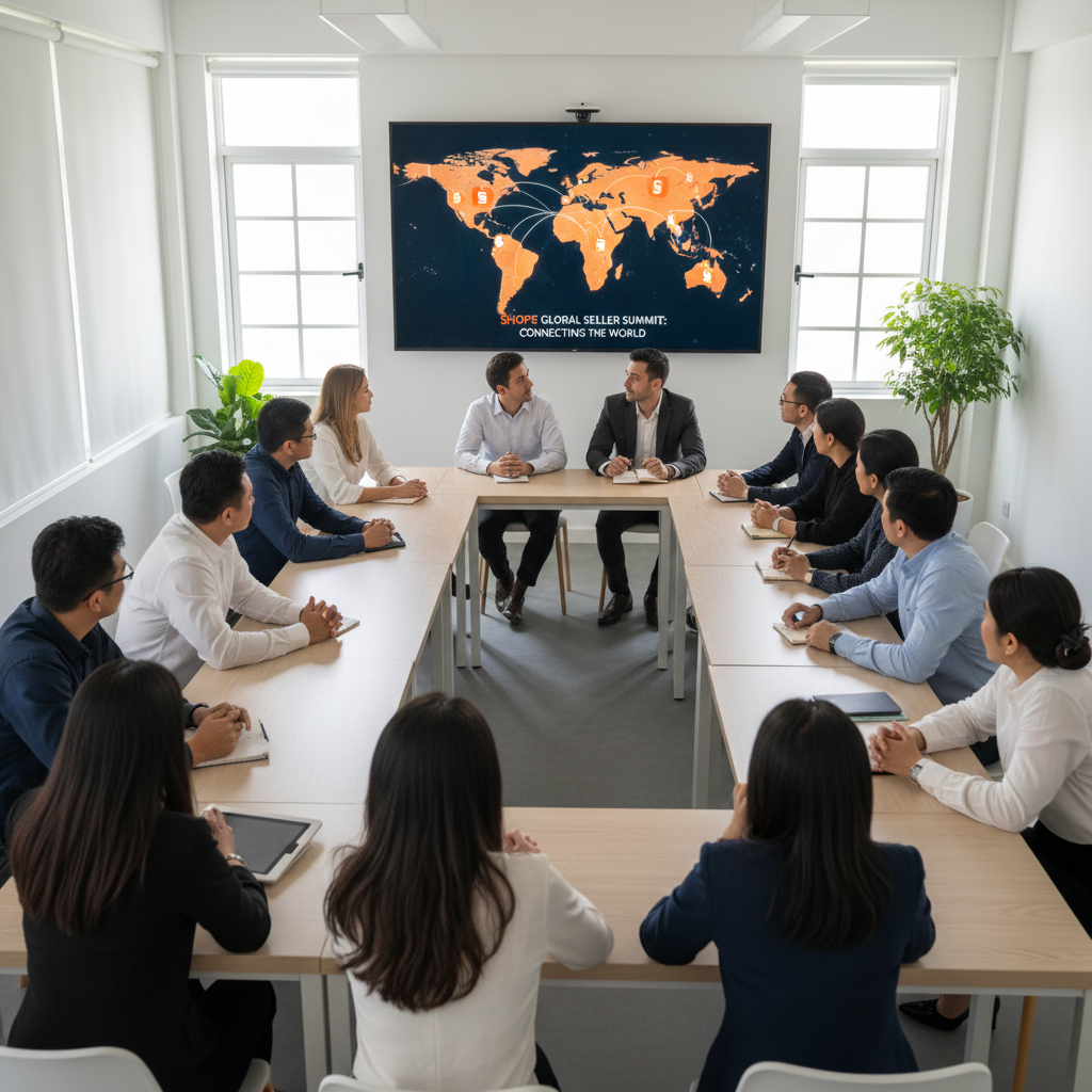 Shopee Lança Programa de 'Seller Academy' Focado em Exportação para Pequenos Varejistas Brasileiros