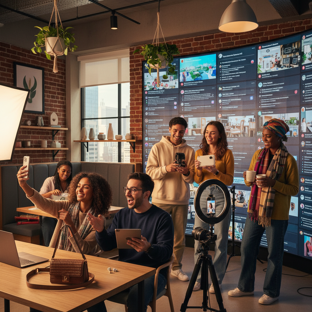 Micro-influenciadores e 'Creators' Dominam Estratégias de Marketing em Marketplaces: Fim da Era das Mega-Celebridades?