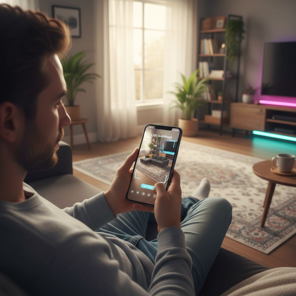 Boom do 'Live Shopping' Interativo 3D: Marketplaces Investem em Experiências Imersivas