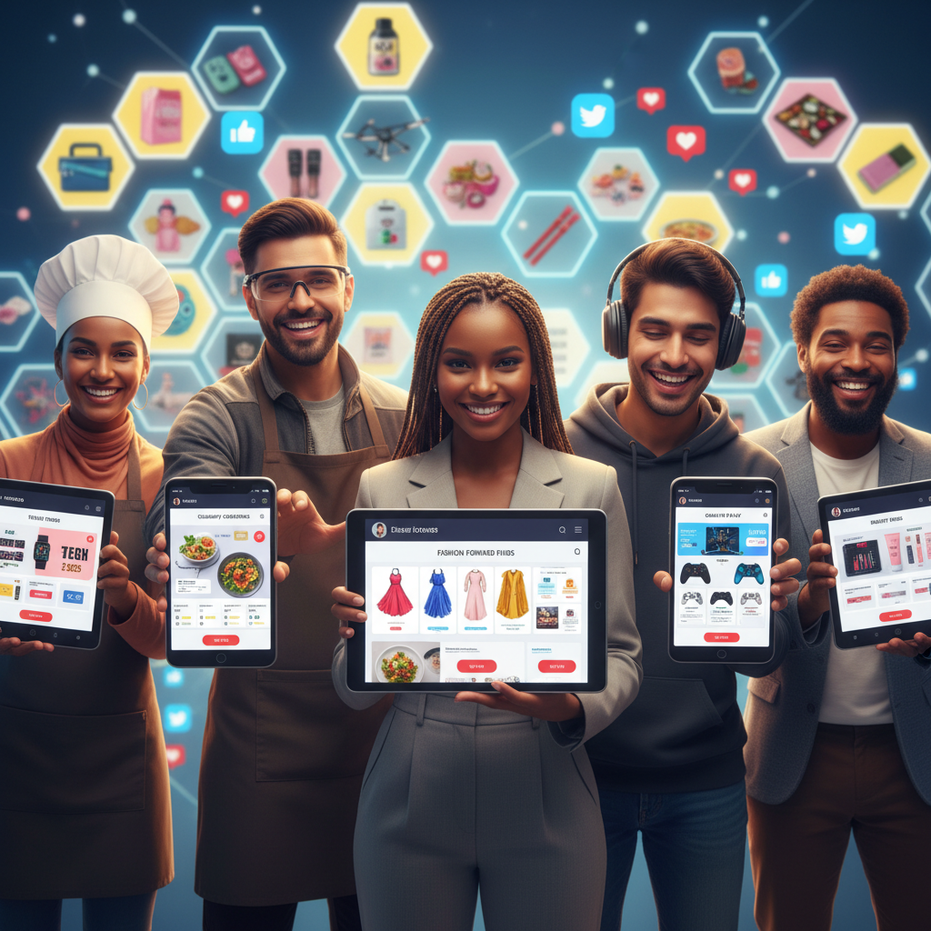 Marketplaces de Nicho Lançam 'Curadoria por Influenciadores': A Nova Onda do Social Commerce