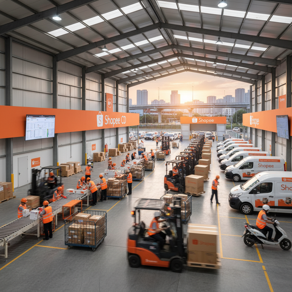Shopee Anuncia Centros de Distribuição 'Pop-Up' para Black Friday 2026: Logística Flexível em Foco