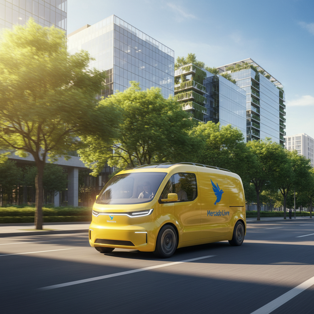 Mercado Livre Anuncia 'Eco-Entrega' com Veículos Elétricos em Grandes Cidades, Reduzindo Prazos e Impacto Ambiental