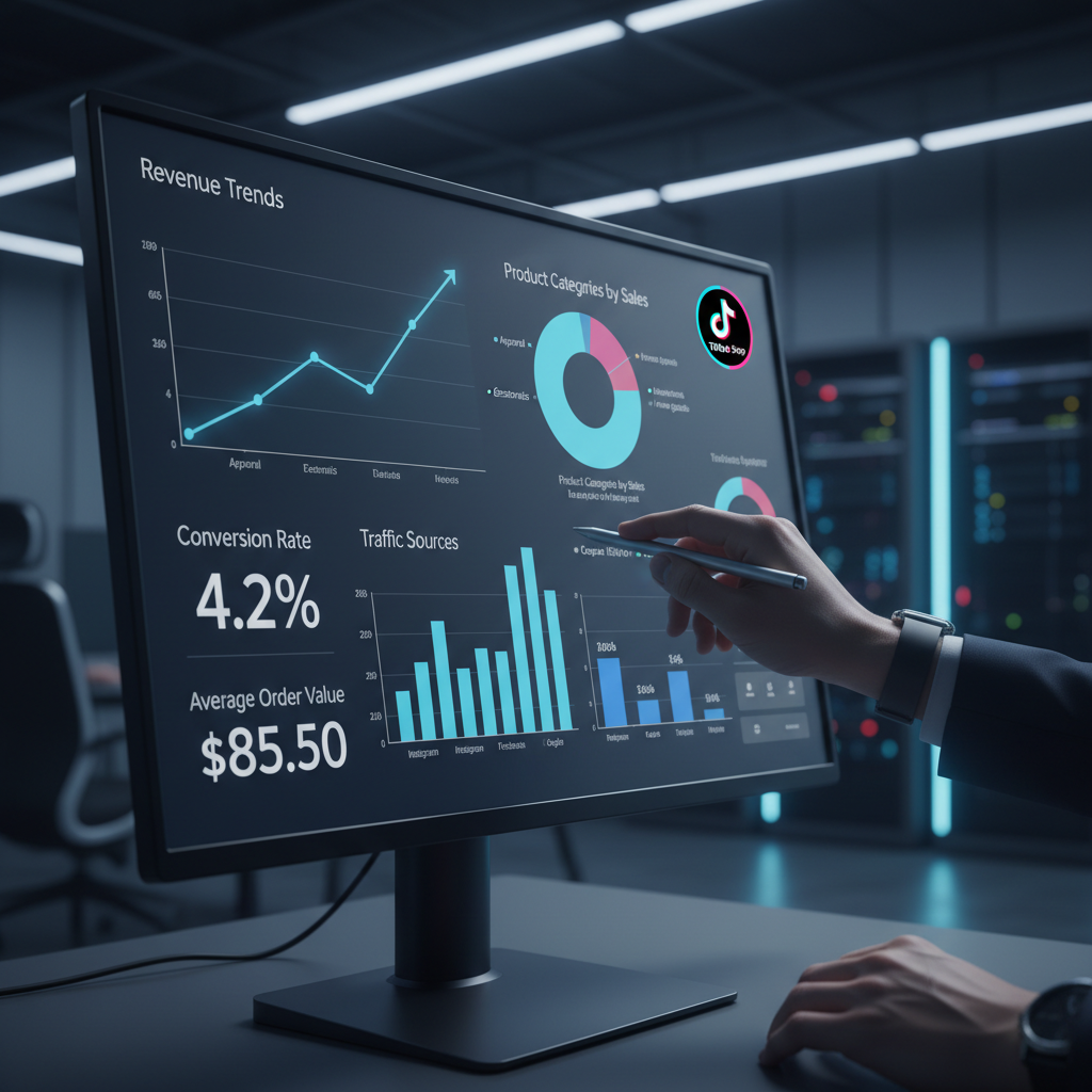 TikTok Shop Brasil Lança Ferramentas Avançadas de Análise de Desempenho para Sellers e Marcas