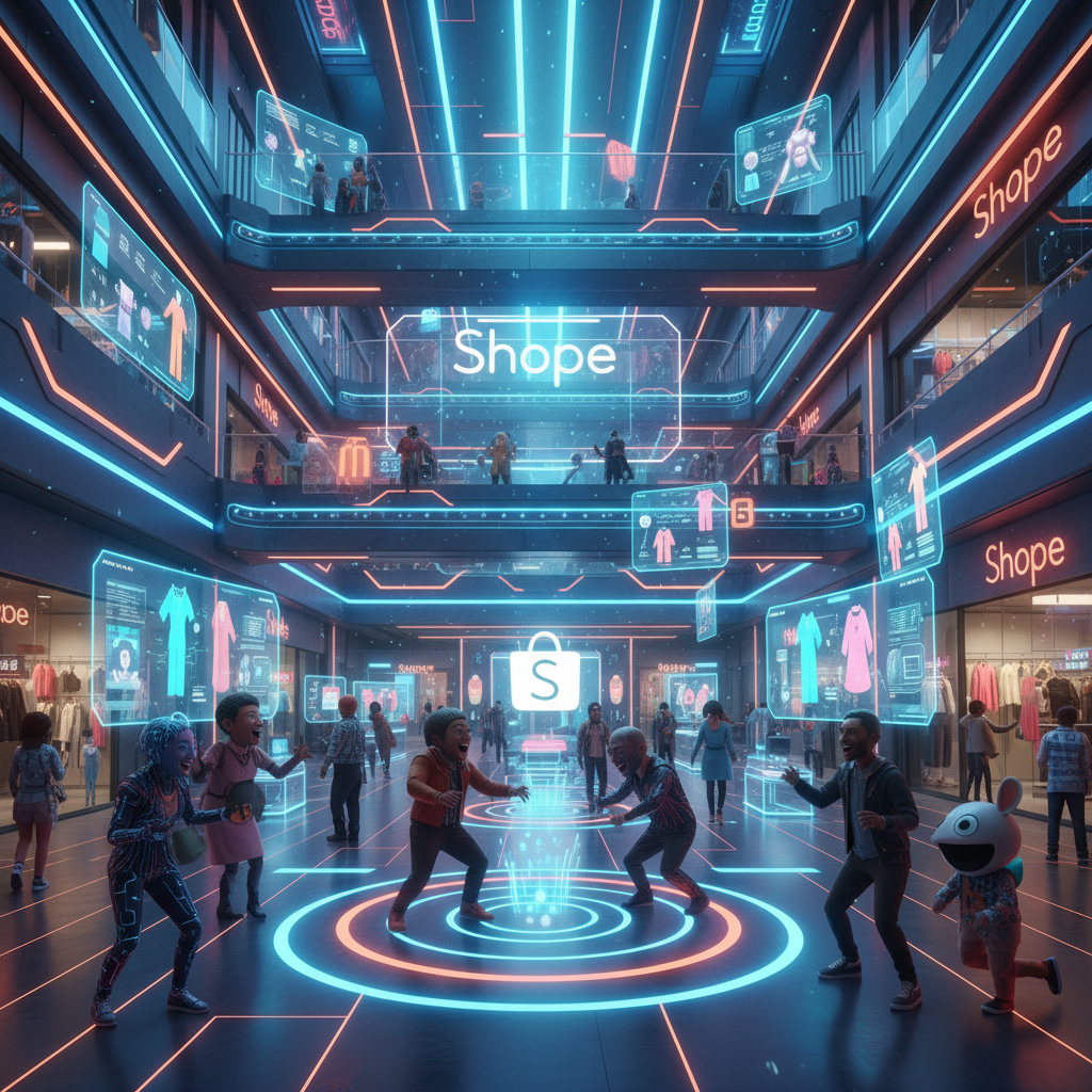Shopee Revoluciona a 'Gamificação' no E-commerce Brasileiro com Lançamento de 'Shopee Universe': Metaverso de Compras e Interação Social